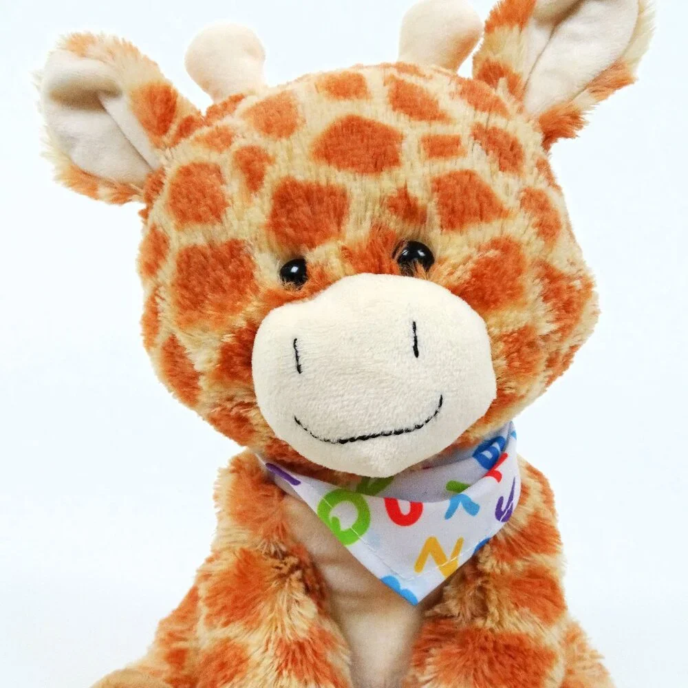 Cuddle Barn Jodey the Giraffe Alphabet Signing Stuffed Animal Toy 13” Animated - Picture 4 of 7